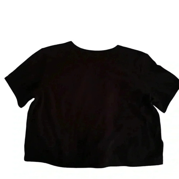 🎁Jockey Black Crop top size M - Picture 3 of 3